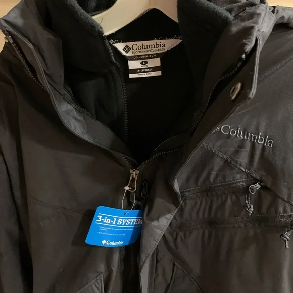 NWT Men’s Columbia Sierra Solutude Parka black size Large Jackets & Coats
